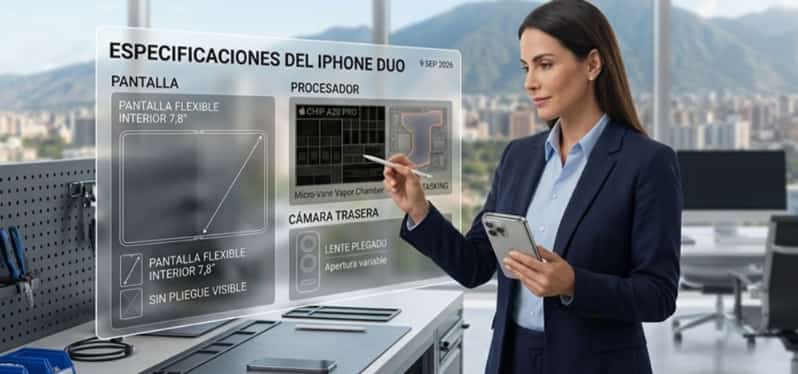 Debuta el iPhone Duo plegable y la serie iPhone 18 Pro bajo el mando de John Ternus