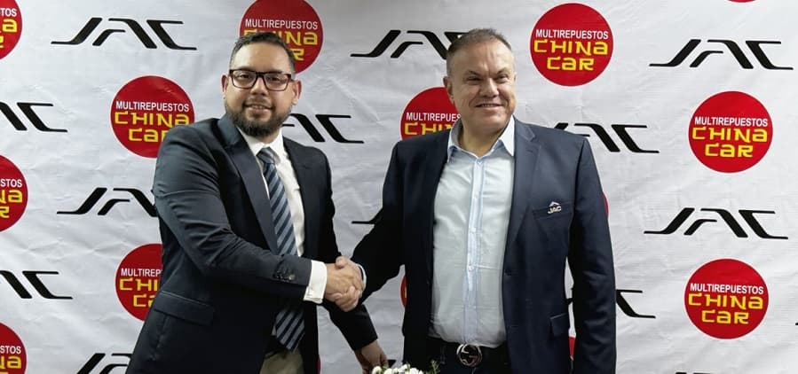 China Car y JAC Motors Venezuela firman convenio para la distribución de repuestos