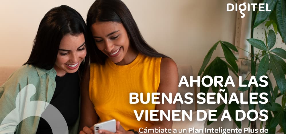 Digitel lanza promoción de vacaciones que ofrece un bono con el contenido del plan, dos veces.