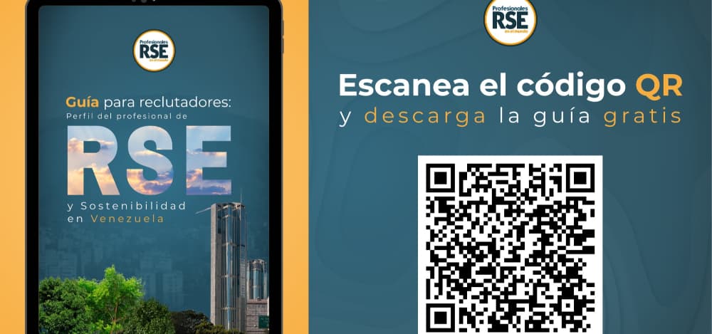La Red Profesionales RSE publicó en Venezuela una guía para reclutar talento en Responsabilidad Social y Sostenibilidad