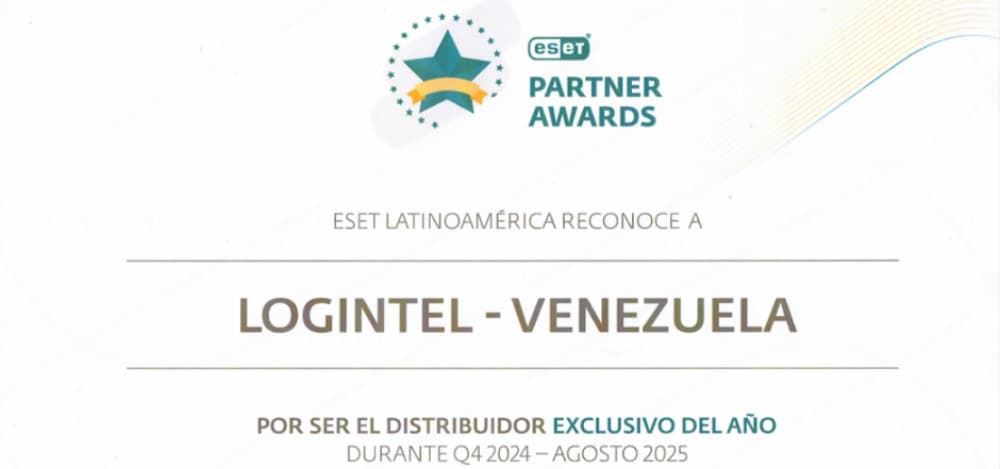 Logintel es reconocido como Distribuidor Exclusivo del Año por ESET Latinoamérica en la Latam Partner Conference 2025