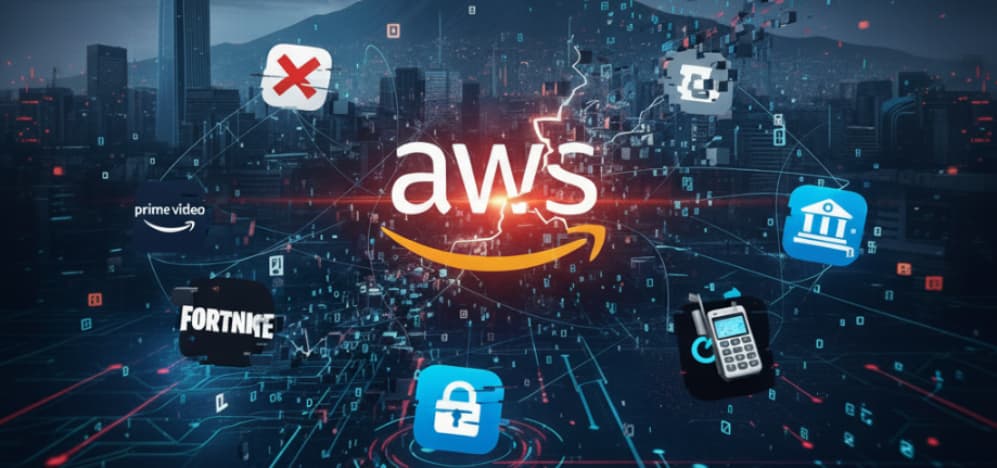 El 'Lunes Negro' de la nube, caída global de AWS paralizó sistemas en el mundo
