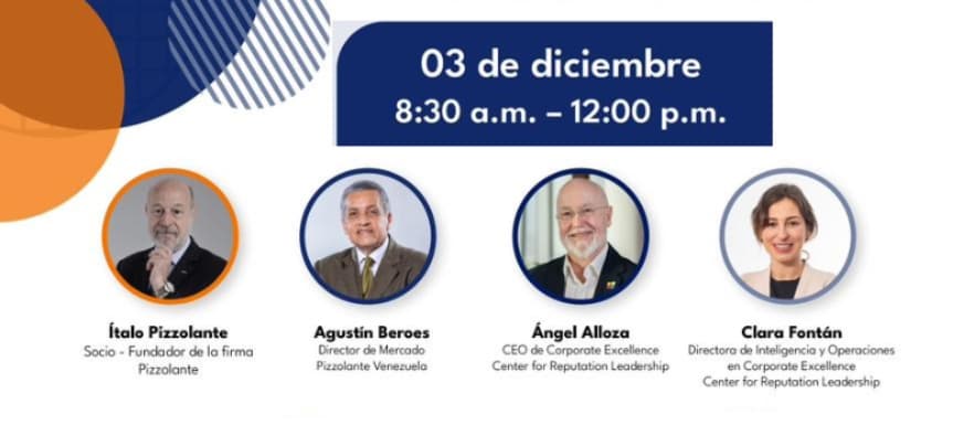 Foro Internacional de Reputación y Confianza analizará las últimas tendencias en gestión de intangibles empresariales