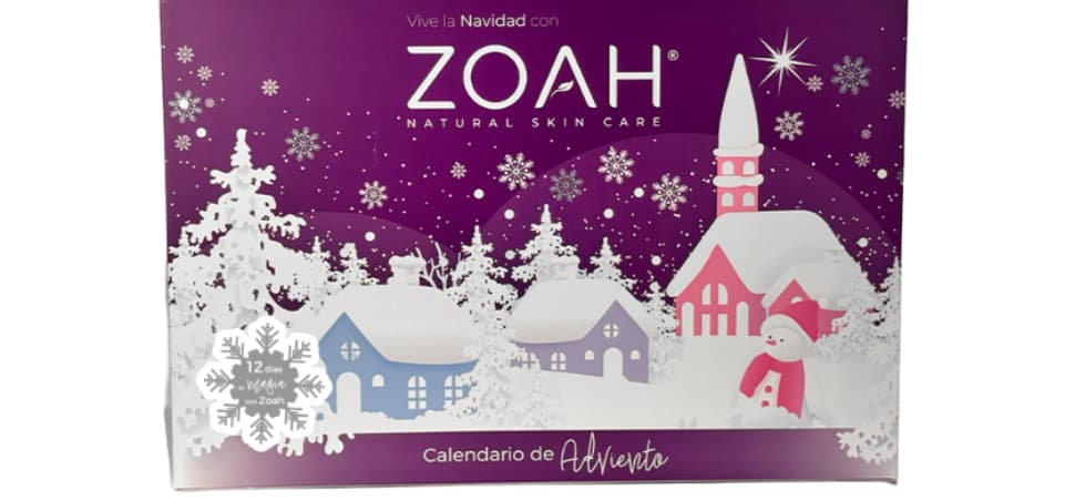 ZOAH prepara la piel camino a la Navidad  con un Calendario de Adviento