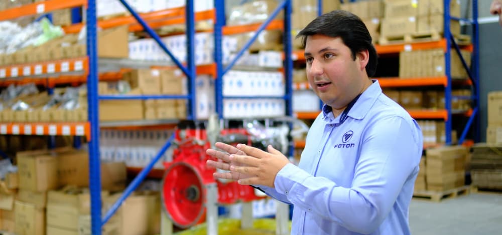 Foton duplica su inventario de repuestos en Venezuela