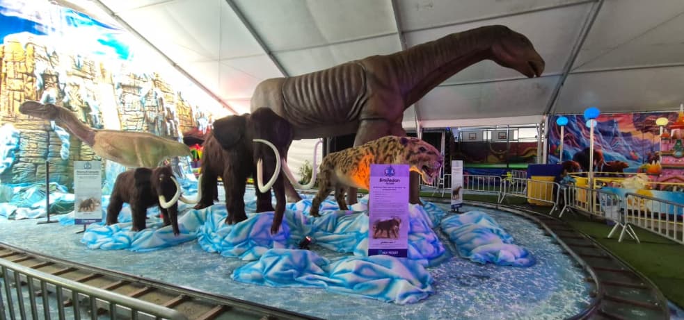 Gigantes de la Era de Hielo: Una expedición prehistórica de 7.000 metros cuadrados llega a Caracas