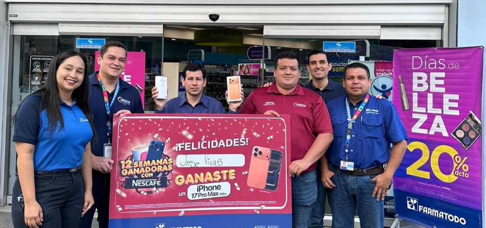 NESCAFÉ y Farmatodo convierten tu café en un iPhone 17 Pro Max