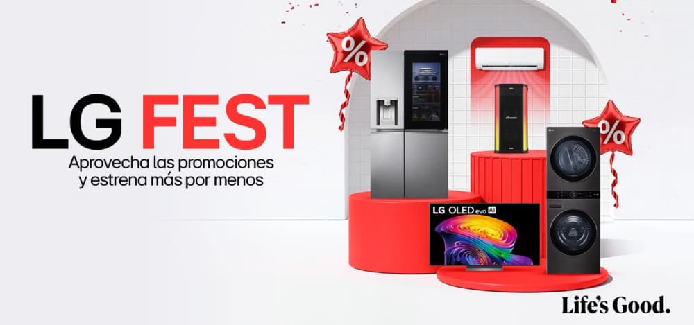 El LG FEST regresa a Venezuela con descuentos especiales por tiempo limitado