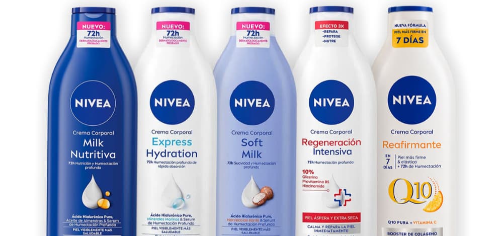 NIVEA renueva su línea de cremas corporales con fórmulas mejoradas, nueva imagen y empaques más sostenibles