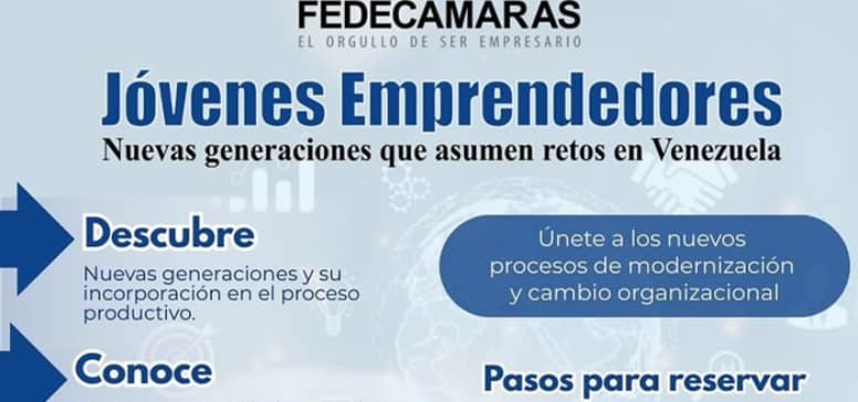 Fedecámaras realizará foro para impulsar la inserción laboral de los jóvenes venezolanos