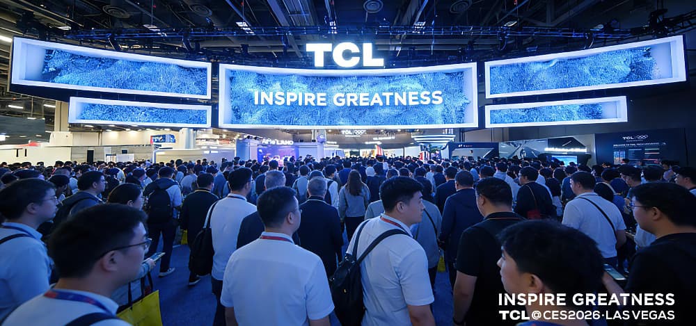 TCL adelanta el futuro de las tecnologías visuales y la vida inteligente en CES 2026