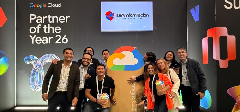 Servinformación recibe premio Google Cloud Partner of the Year