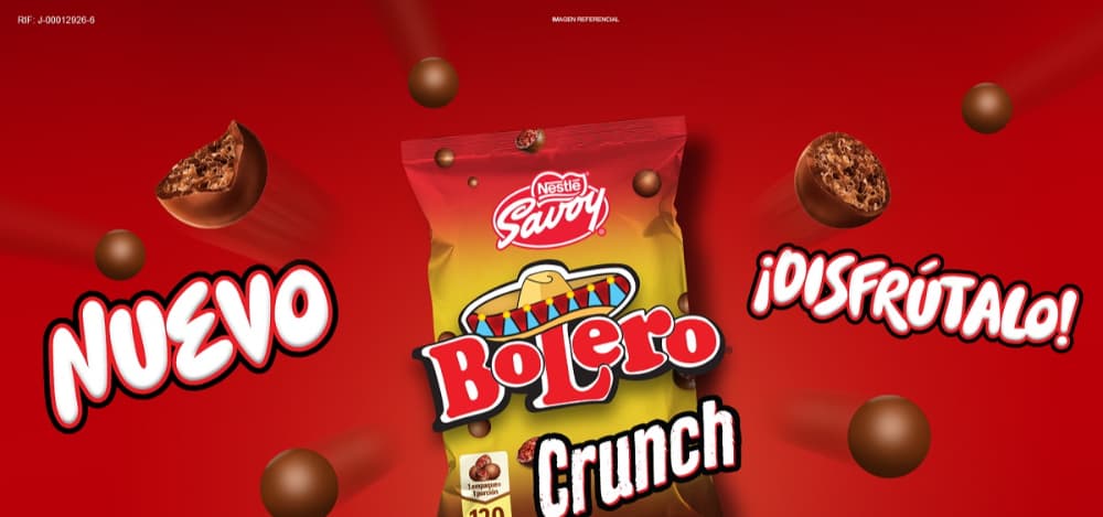 SAVOY celebra 85 años en Venezuela con el regreso de Bolero, ahora en versión Crunch